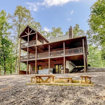ブルーリッジ山脈 Casa Nel Boscoヴィラ エクステリア 写真