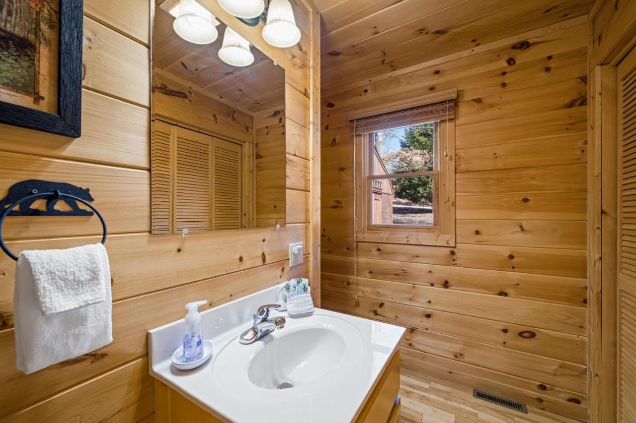 ブルーリッジ山脈 Casa Nel Boscoヴィラ エクステリア 写真