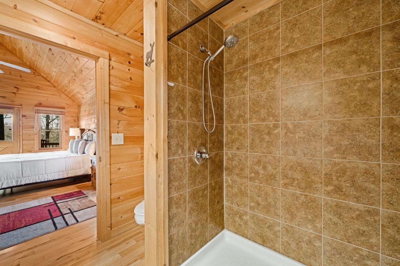 ブルーリッジ山脈 Casa Nel Boscoヴィラ エクステリア 写真